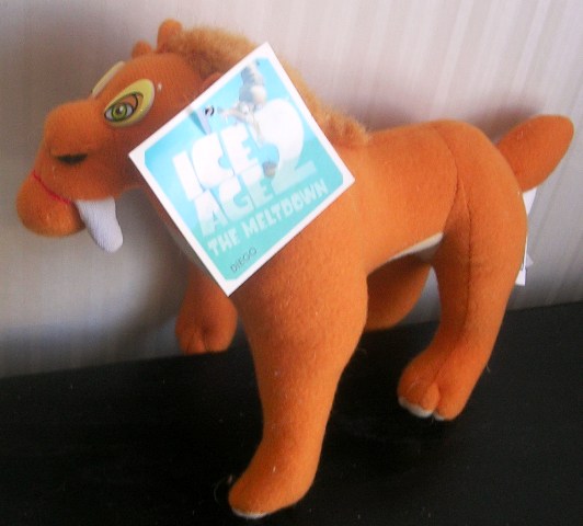 (image for) Ice Age 2 The Meltdown Diego Plush - Click Image to Close